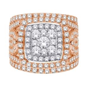 3 Ct. T.w. Diamond Round-Cut Bridal Ring Set - Ultimate Value® In 10Kt White Gold