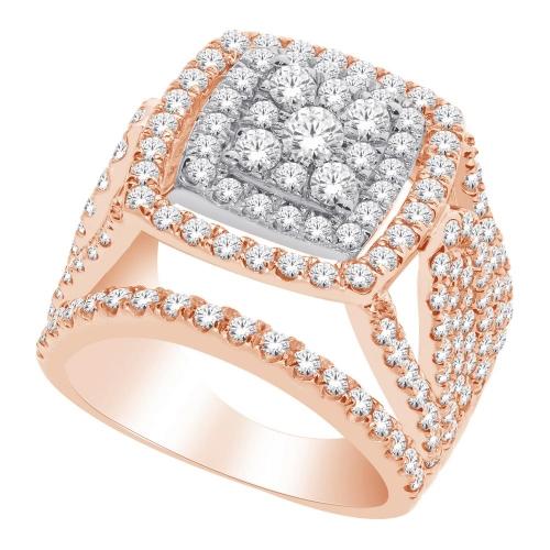 3 Ct. T.w. Diamond Round-Cut Bridal Ring Set - Ultimate Value® In 10Kt White Gold