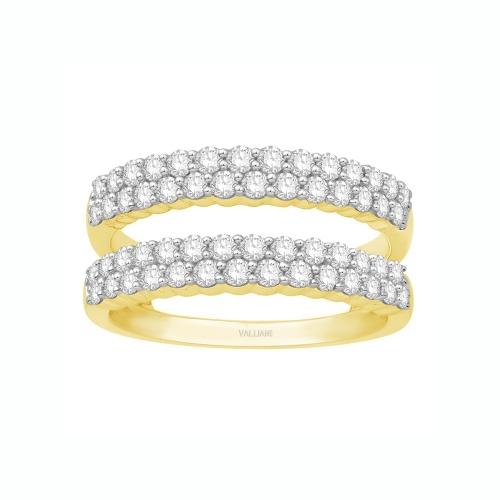 1 Ct. T.w. Diamond Wedding Ring Enhancer In 14Kt Yellow Gold