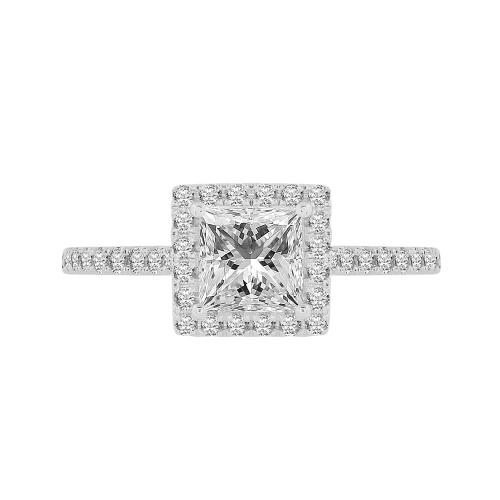 Ovani® Diamond Bridal Ring 1.40 Ct. T.w. in 18K White Gold