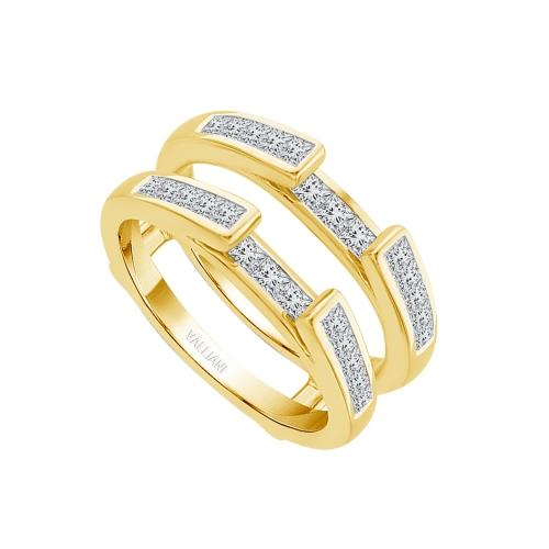 1 Ct. T.w. Diamond Wedding Ring Enhancer In 14Kt Yellow Gold