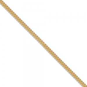 20 inch 4 mm Franco Chain Necklace In 14Kt Yellow Gold