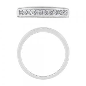 0.13CT. T.W. DIAMOND GENTS BAND IN 14K GOLD
