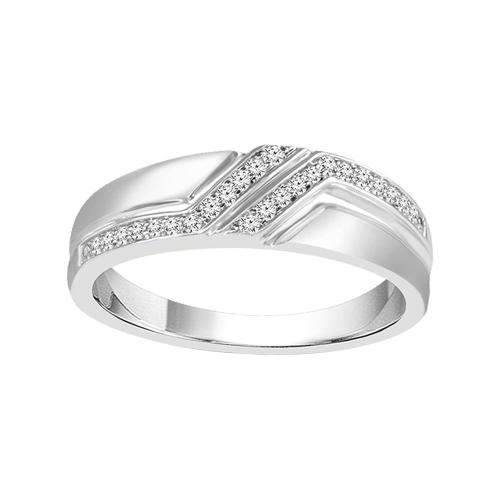 1/2 Ct. T.w. Diamond Trio Bridal Ring Set Ring In 14Kt White Gold