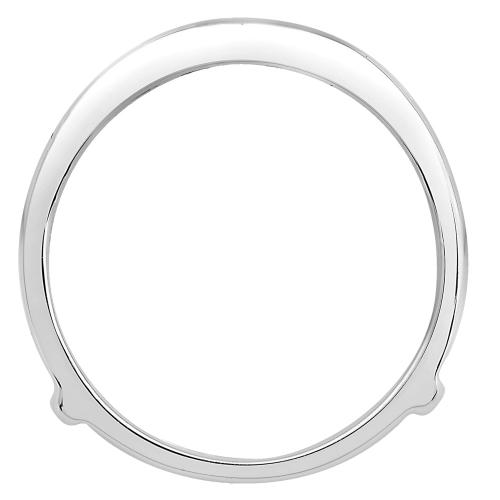 1/4 Ct. T.w. Diamond Wedding Ring Enhancer In 14Kt White Gold