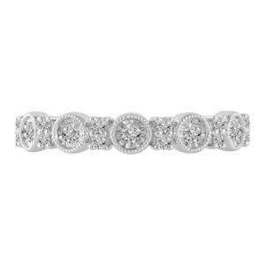 0.25CT. T.W. Diamond Band In 14K Gold