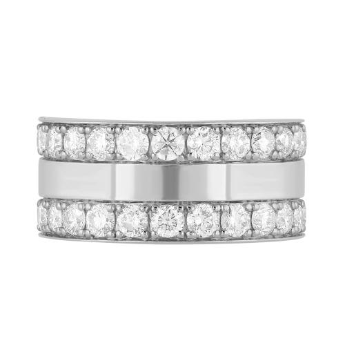 2.00 CT. T.W. DIAMOND  2ROW BAND IN 14K GOLD