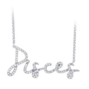0.33CT. T.W. DIAMOND PISCES ZODIAC NECKLACE IN 10K GOLD