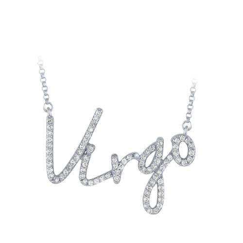 0.33CT. T.W. DIAMOND VIRGO ZODIAC NECKLACE IN 10K GOLD