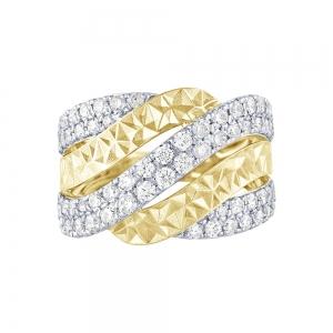 1.50CT. T.W. DIAMOND INFINITY LADYS RING IN 14K GOLD