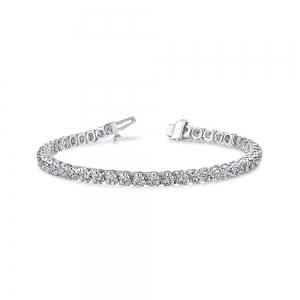 7 Ct. T.w. Diamond Tennis Bracelet In 14Kt White Gold