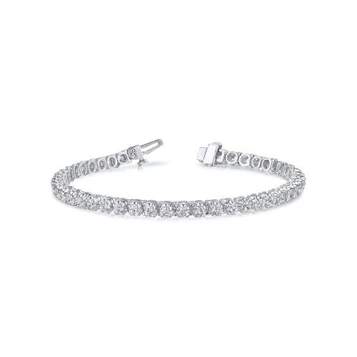 10 Ct. T.w. Diamond Tennis Bracelet In 14Kt White Gold