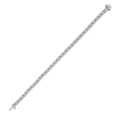 10 Ct. T.w. Diamond Tennis Bracelet In 14Kt White Gold