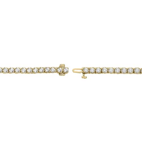 7 Ct. T.w. Diamond Tennis Bracelet In 14Kt Yellow Gold