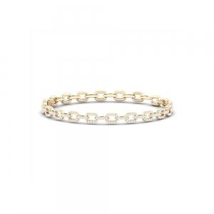 1.8 CT. T.W DIAMOND PAPERCLIP LINK BRACELET IN 14KT GOLD