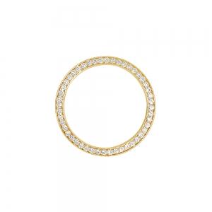 1.4 CT. T.W "LABGROWN DIAMOND" RLX BEZEL 34 MM IN 10KT GOLD