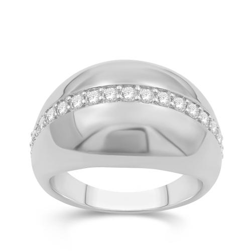 Love Spell Lab-grown Diamonds Band 0.50 Ct. T.w. in Sterling Silver
