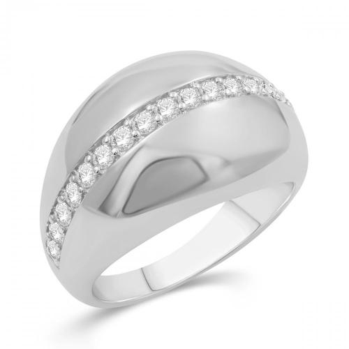 Love Spell Lab-grown Diamonds Band 0.50 Ct. T.w. in Sterling Silver