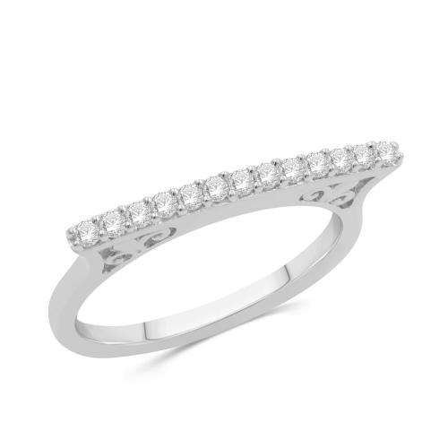 Love Spell Lab-grown Diamonds Band 0.25 Ct. T.w. in Sterling Silver