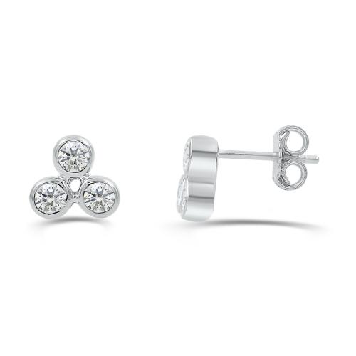 Love Spell Lab-grown Diamonds Studs 0.10 Ct. T.w. in Sterling Silver