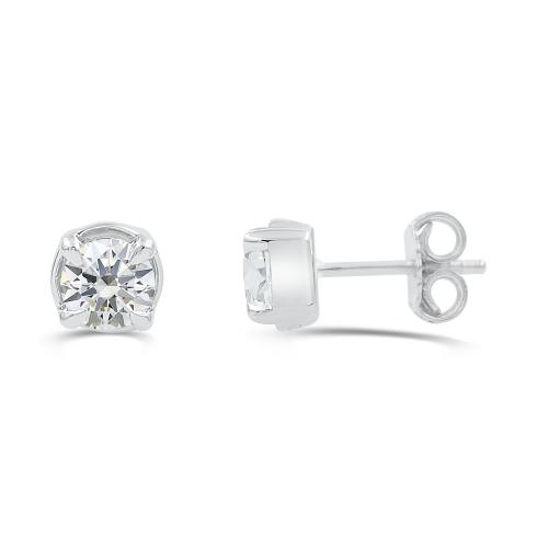 Love Spell Lab-grown Diamonds Studs 0.50 Ct. T.w. in Sterling Silver