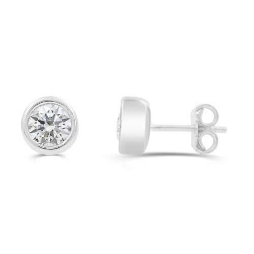 Love Spell Lab-grown Diamonds Studs 0.75 Ct. T.w. in Sterling Silver