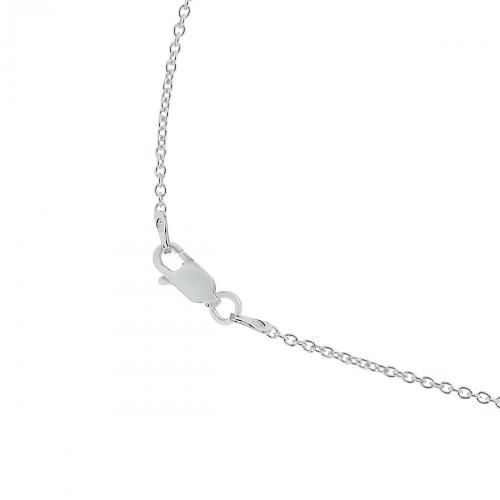 Love Spell Lab-grown Diamonds Heart and Key Pendant 0.50 Ct. T.w. in Sterling Silver