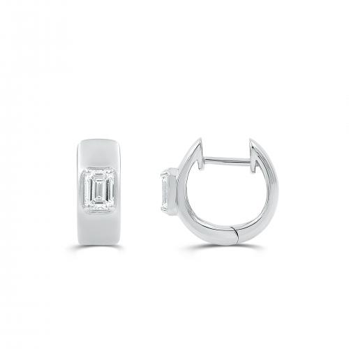 Love Spell Lab-grown Diamonds Hoops 1 Ct. T.w. in Sterling Silver