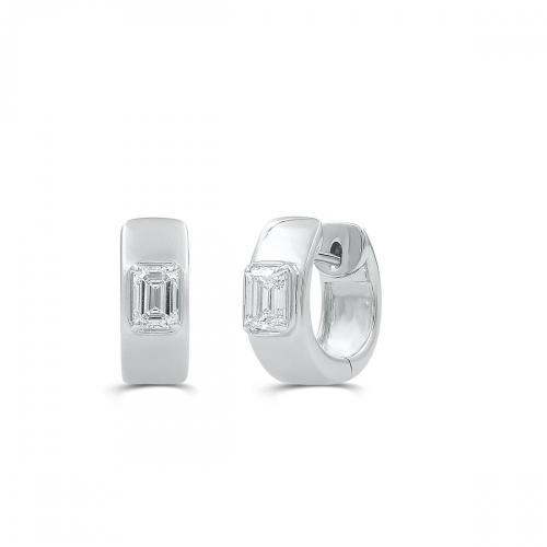 Love Spell Lab-grown Diamonds Hoops 1 Ct. T.w. in Sterling Silver