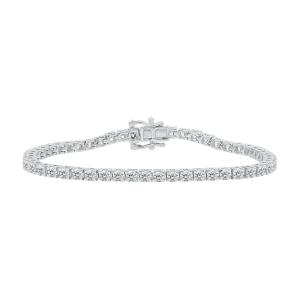 Love Spell Lab-grown Diamonds Tennis Bracelet 4.65 Ct. T.w. in Sterling Silver