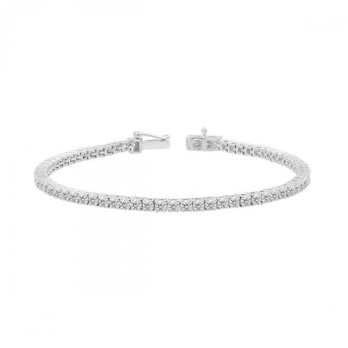 Love Spell Lab-grown Diamonds Tennis Bracelet 4.65 Ct. T.w. in Sterling Silver
