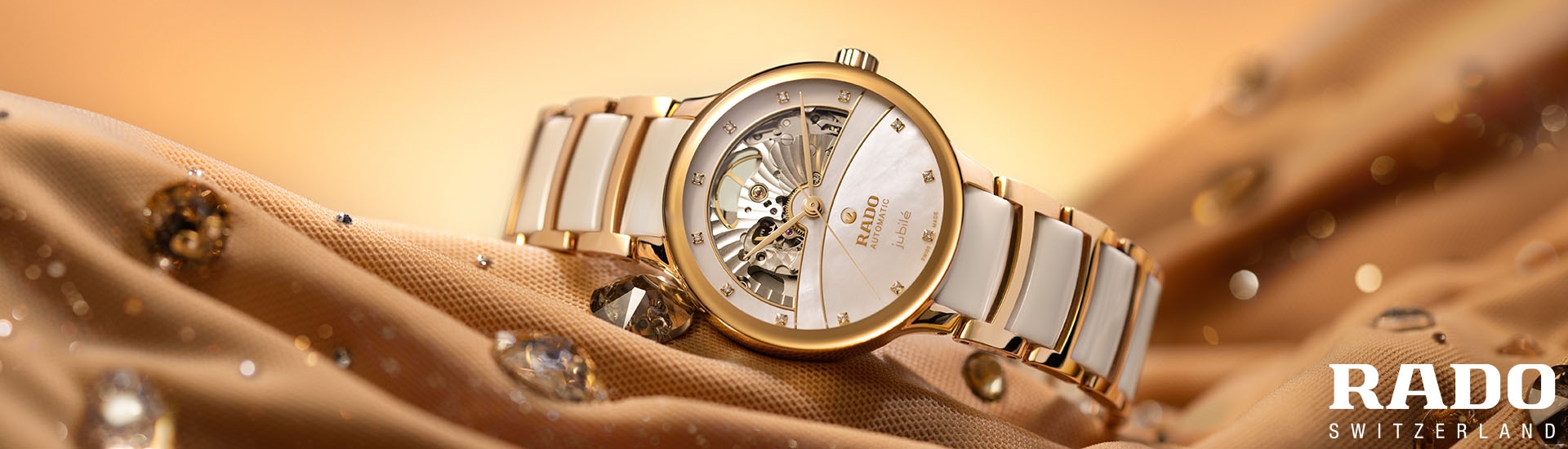 Rado Switersland golden watch 